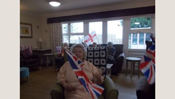 Braintree care home Residents enjoy musical fitness session